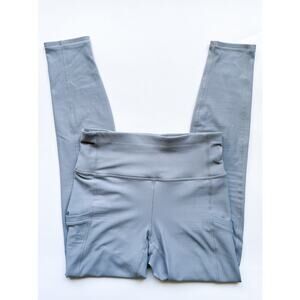 Light Gray Fabletics Full Length Leggings with Pockets Size XS/S